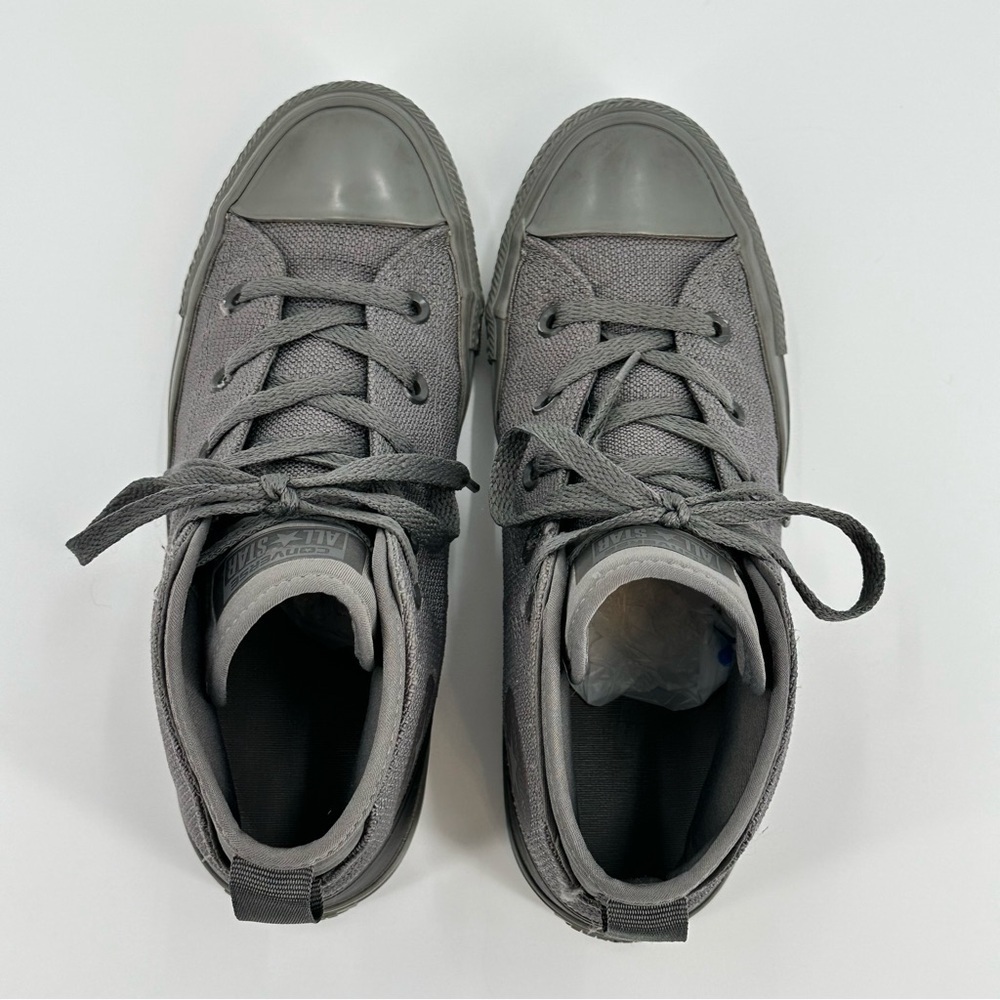 Converse All Star Syde Street High-Top Unisex Gray Sneakers Size W/7 M/5 - Picture 11 of 16